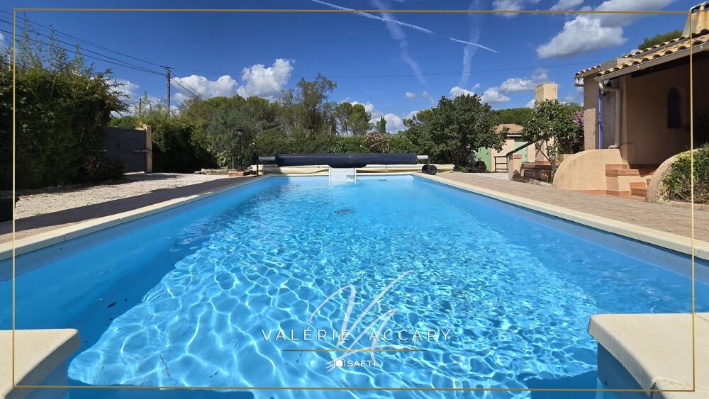 Vente Maison Rocbaron : Maison individuelle de 120 m² sur un terrain de 1200 m² avec 3 chambres, piscine... Forcalqueiret