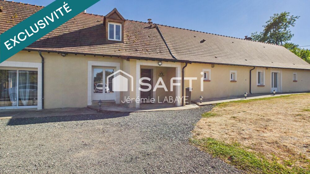 Vente Maison Longère rénovée, beaux volumes et dépendances Bouges-le-chateau