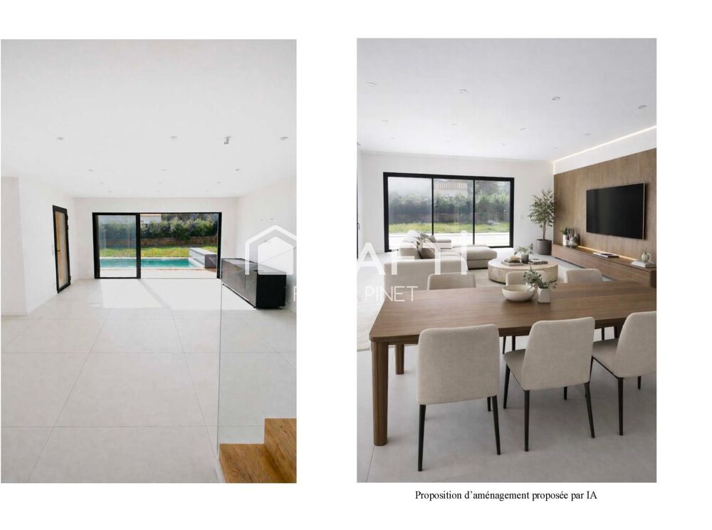 Maison Moderne de 2022 avec piscine . Oppede