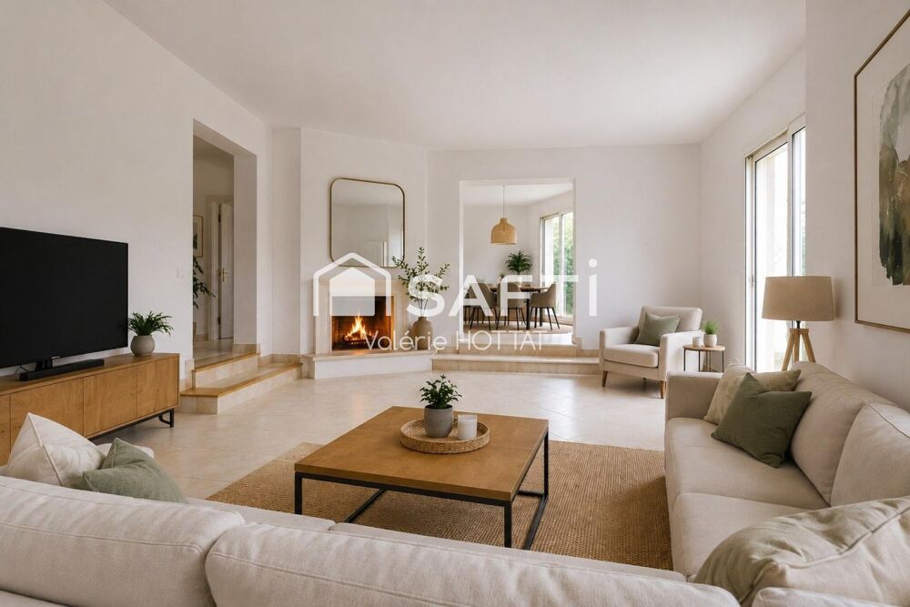 Maison contemporaine de 2003 sur terrain 1700m2