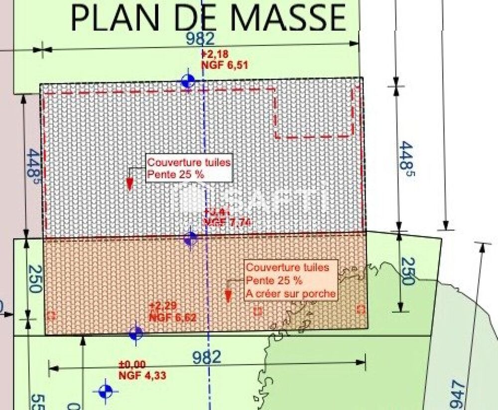 Vente Maison ANNEXE DE MAISON CLOS SUR TERRAIN DE 300 m² Saint-louis-de-montferrand