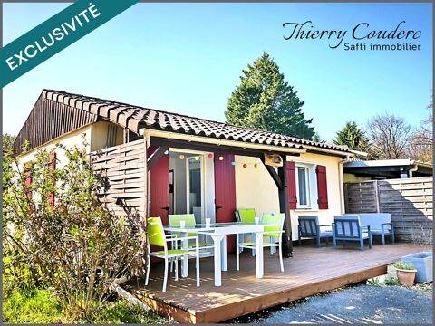   G�te de 37 m� avec terrain de tennis et piscine. Maison - 3 pi�ce(s) - 37 m�