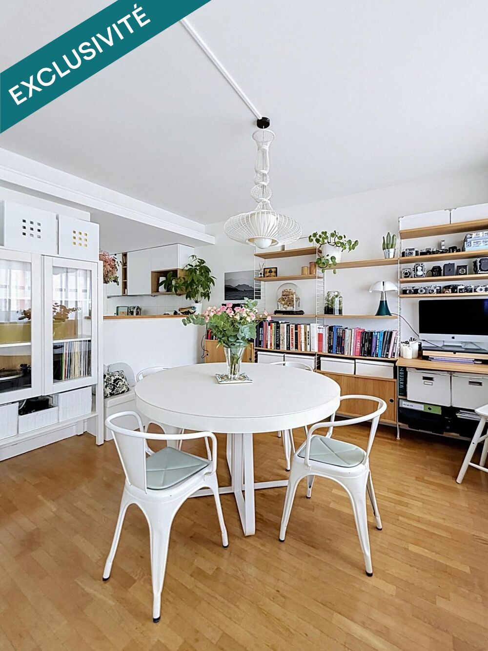 Vente Appartement 4 PIÈCES de 90m2, BALCON, PARKING, CAVE, ascenseur Suresnes