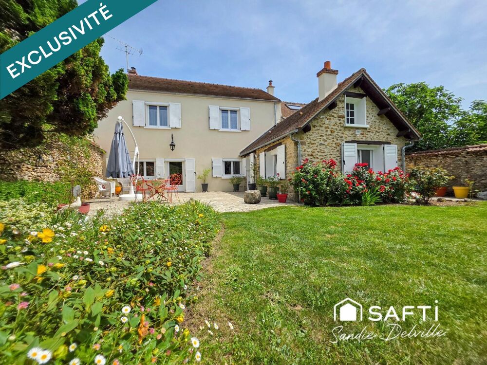 Vente Maison Pavillon 170m²- centre-ville- 5 pièces- 3 ch - garage Vaux-le-pénil