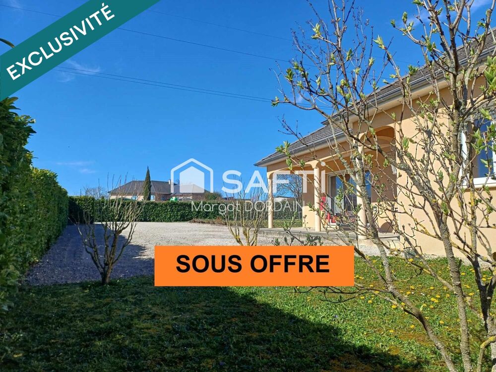 Vente Maison Situ�e � moins de 3km de toutes commodit�s , 25mn de Rodez et de Villefranche de Rouergue, cette lumineuse maison T5 de plain pi Rignac