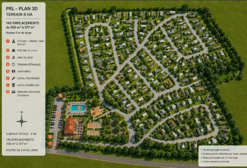 Vente Terrain TERRAINS A VENDRE Saint-savin
