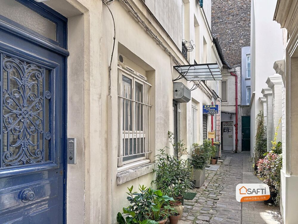 Vente Appartement Village Jourdain  2 pièces de charme. Paris 19