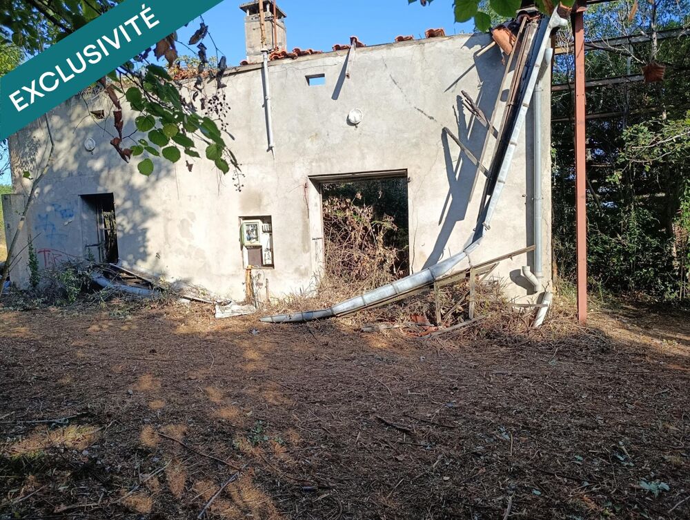 Vente Maison Ferme à reconstruire, environnement exceptionnel ! Pompignan