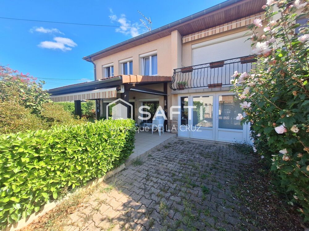 Vente Maison A Meyzieu Le Carreau, Maison mitoyenne, 4 chambres, jardin et PAC récente à Meyzieu Le Carreau Meyzieu
