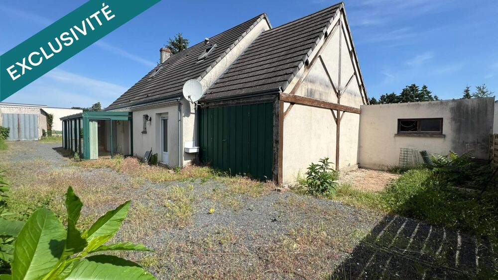 Gros potentiel et bon emplacement pour cette maison avec vie de plain-pied possible + étage à finir daménager + volumes en +