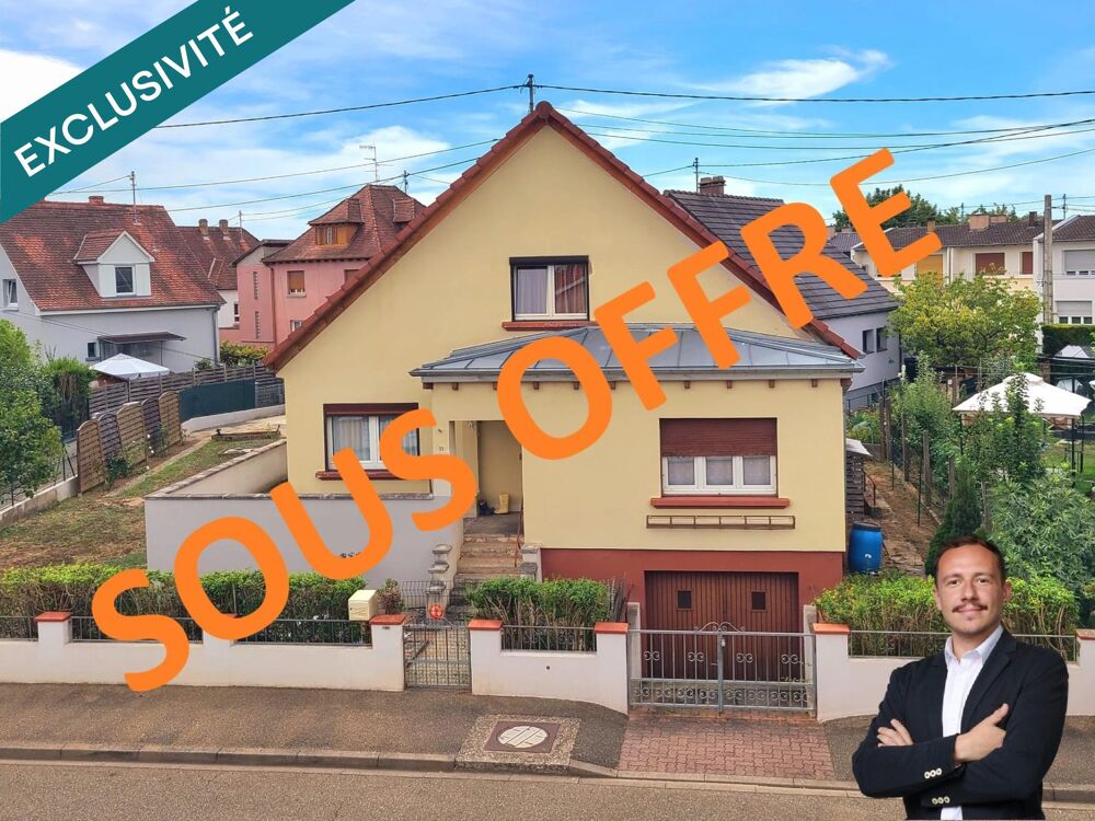 Vente Maison Eckbolsheim – Maison individuelle 5 pièces – Vie de plain-pied – Jardin Eckbolsheim