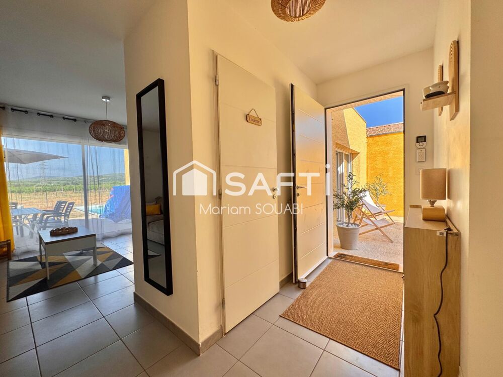 Vente Maison Villa d'environ 109m², parcelle 499m² vue sur vignes Clermont-l'herault