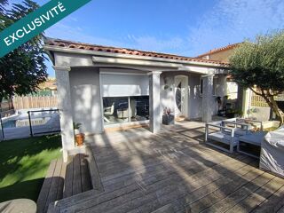 Vente Maison Villa plain pied 80m² sur terrain de 371m² avec piscine et garage Narbonne