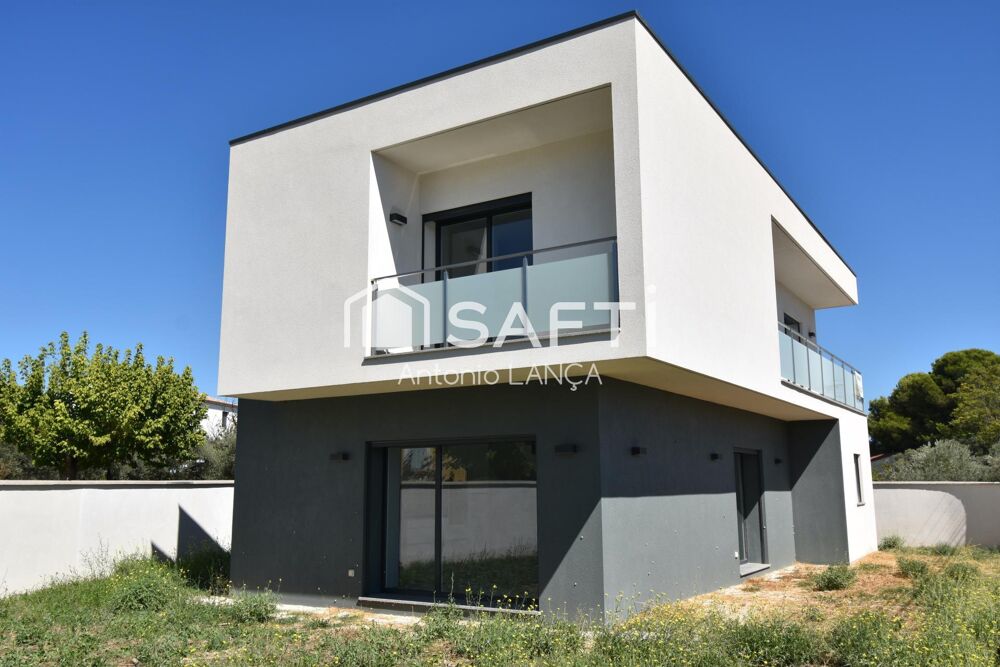 Villa contemporaine NEUVE  125 m², 4 chambres jamais habitée, prête à vous accueillir !