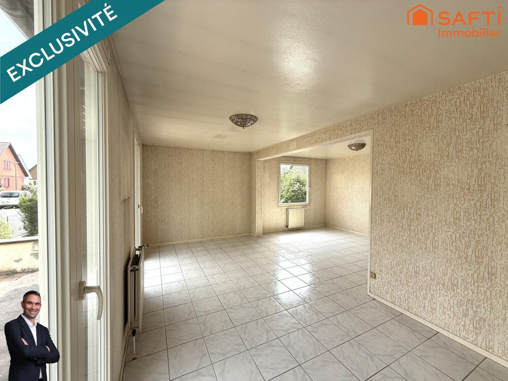 Vente Maison Superbe maison de 124m² habitables disposant de 5 chambres, un sous-sol, le tout est implanté sur 4,33 ares ! Muntzenheim