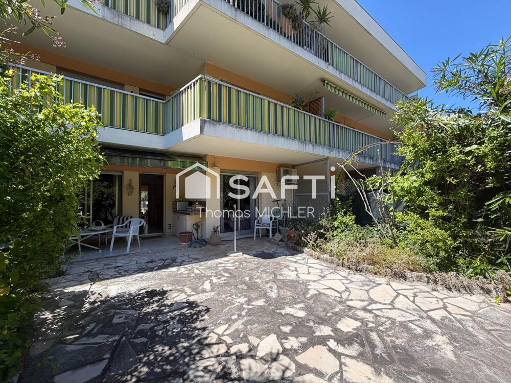Vente Appartement Appartement 3-4 pièces avec jardin, box et cave dans résidence très calme et sécurisée avec piscine Antibes