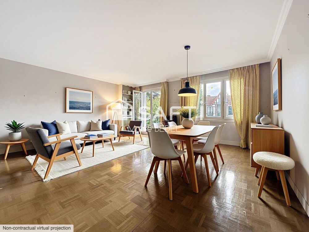 Vente Appartement APPT FAMILIAL - 3 CHAMBRES - BALCON - PARKING - CAVE Clamart