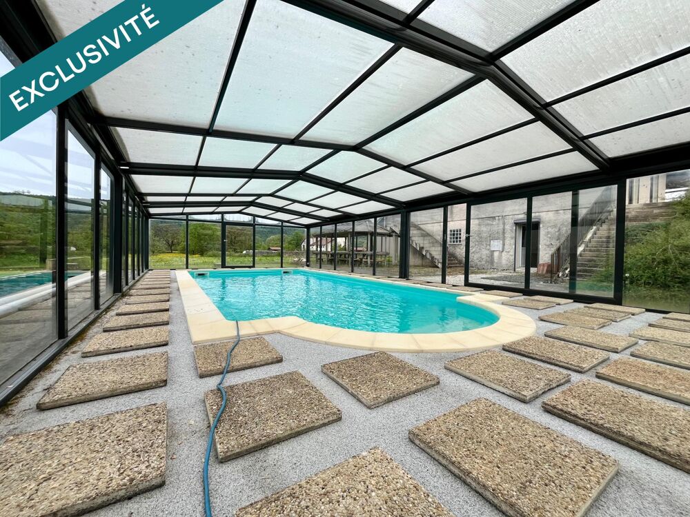 Vente Maison LAVANS-QUINGEY – PROPRIÉTÉ DE CARACTÈRE AVEC PISCINE CHAUFFÉE & PLUS DE 5 000 M² DE TERRAIN Quingey