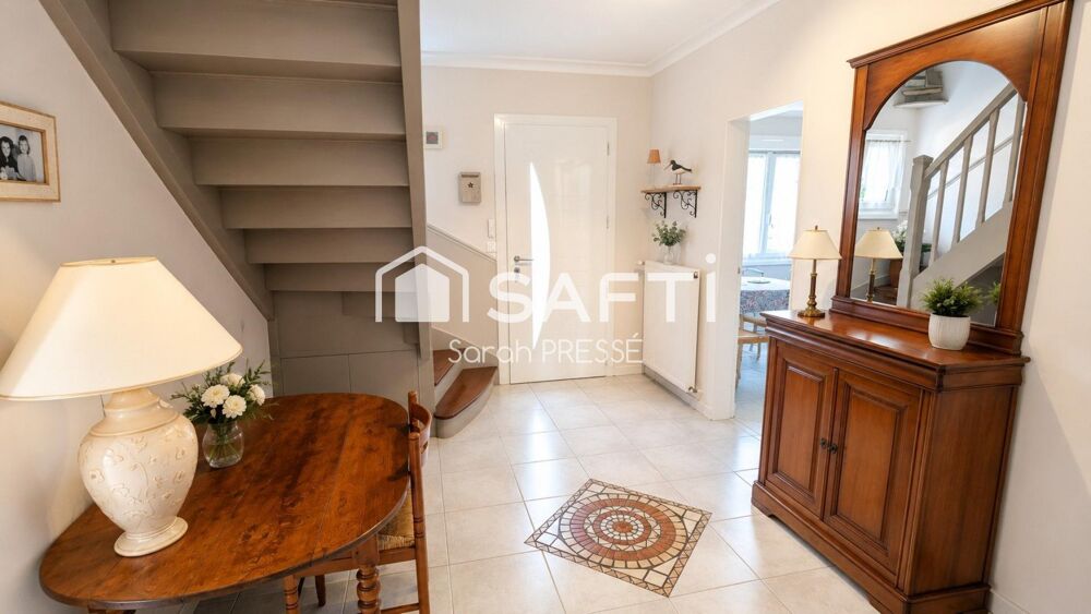 Vente Maison NANTES GACHET – MAISON FAMILIALE 187 m² – ESPACES INDÉPENDANTS – GARAGE 50 m² Nantes