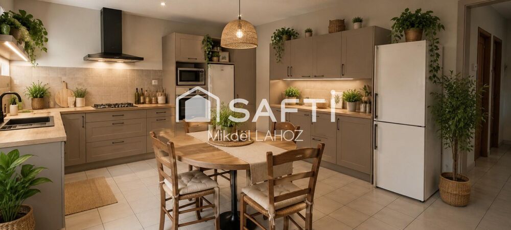 Maison familiale T5-138 m², Terrain 1100 m²