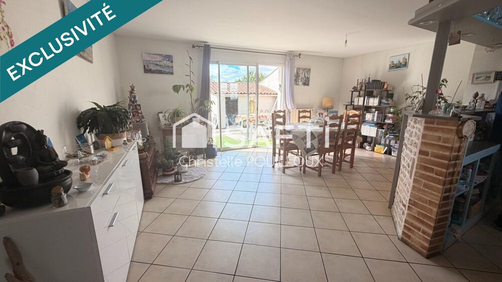 Vente Maison Maison 3 chambres, 1 bureau indépendant, cour, jardin Niort