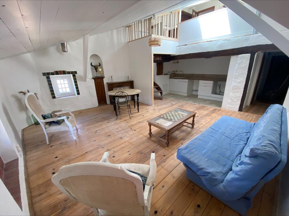 Appartement duplex entièrement rénové avec cave