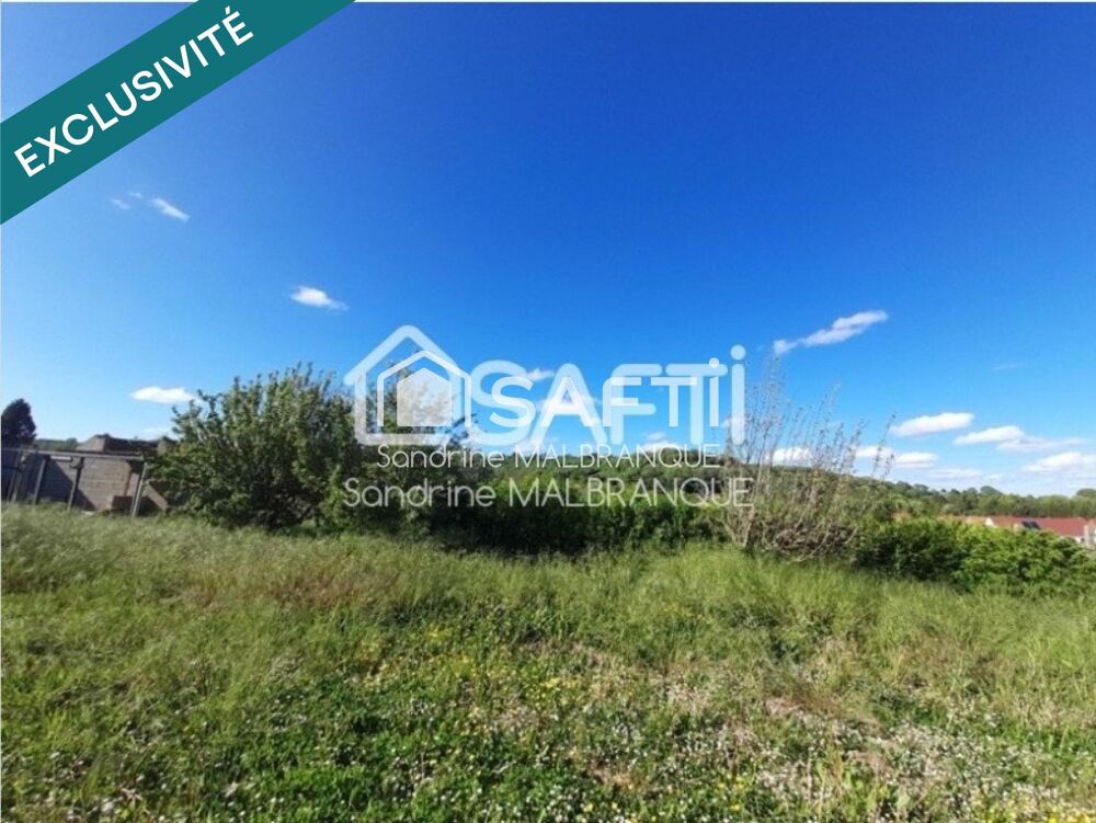 Vente Terrain À vendre en exclusivité magnifique terrain constructible , viabilisé et borné sur la commune d'ABLAIN SAINT NAZAIRE 62153 Ablain-saint-nazaire