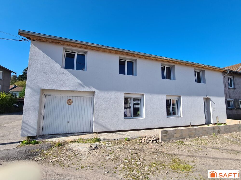 Spacieuse maison entièrement rénovée, 3 chambres et garage à Epinal.
