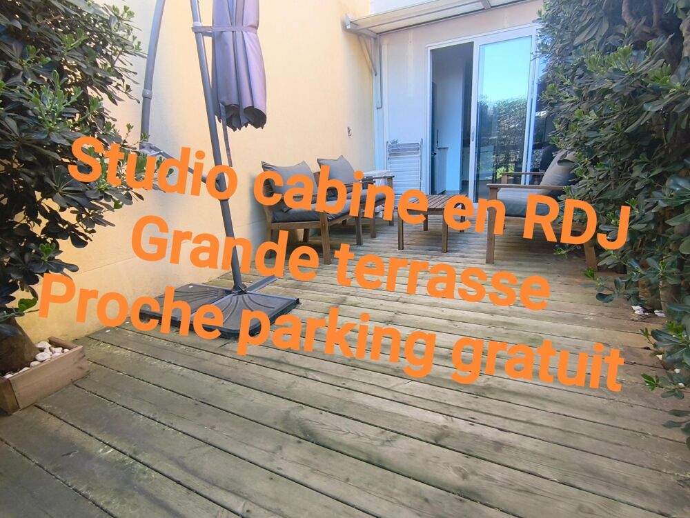 Studio lumineux - Proche mer et parking gratuit
