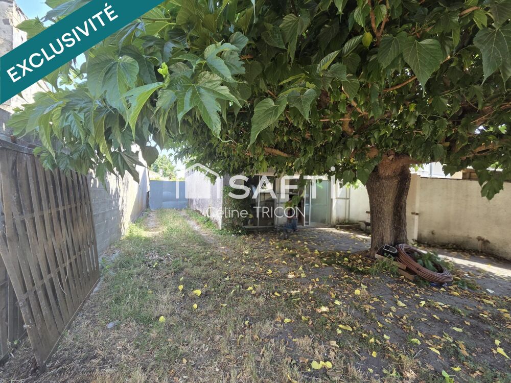 Maison 125 m² 4 ch jardin sud proche gare