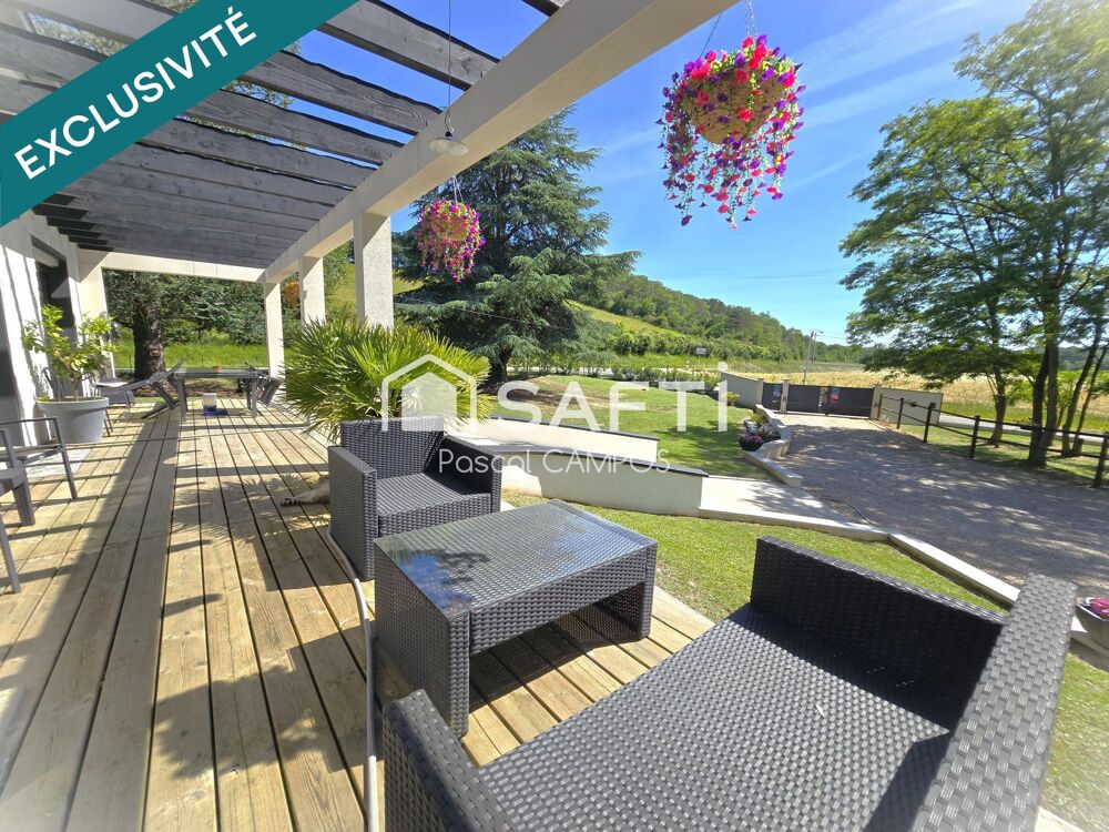 Vente Maison Maison type 5 de 153m² sur un terrain de 5302 m² arboré Saverdun