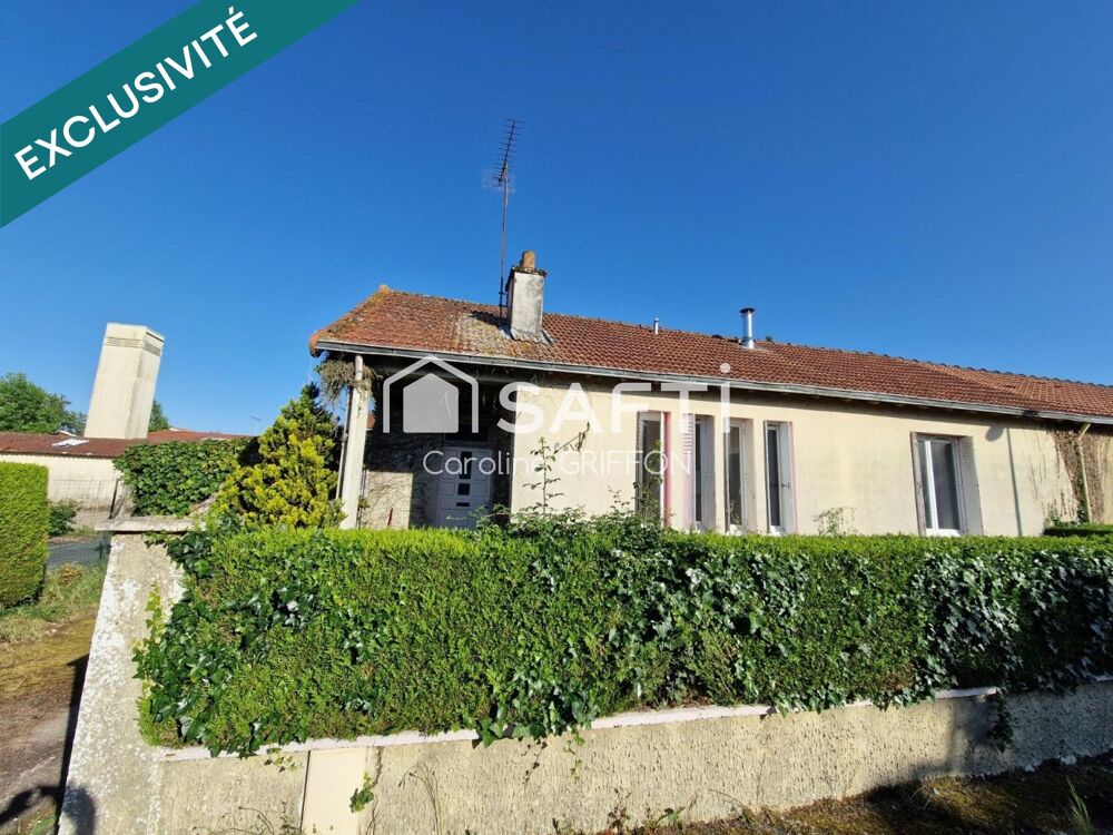 Ensemble Maison 3 pièces à rénover et garage 40 m²