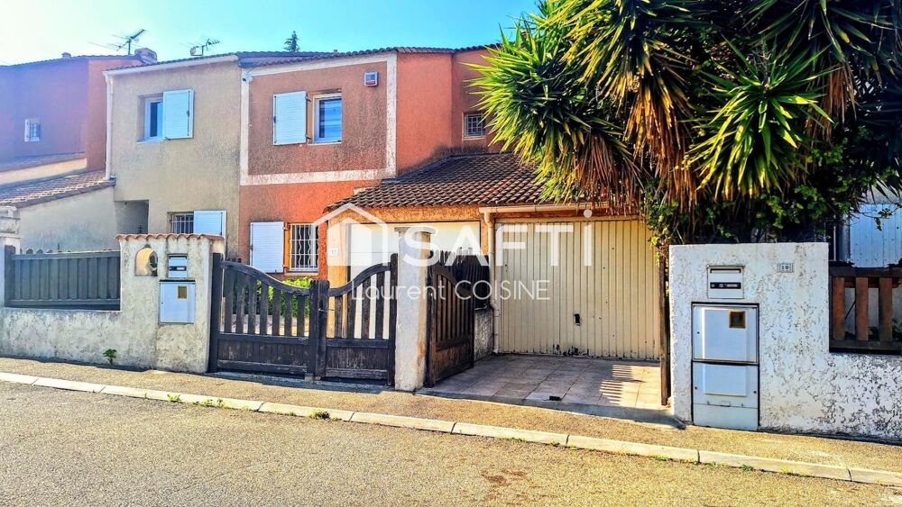 Vente Maison Maison de ville 4 pièces avec extérieur et garage - lotissement fermé Marseille 14