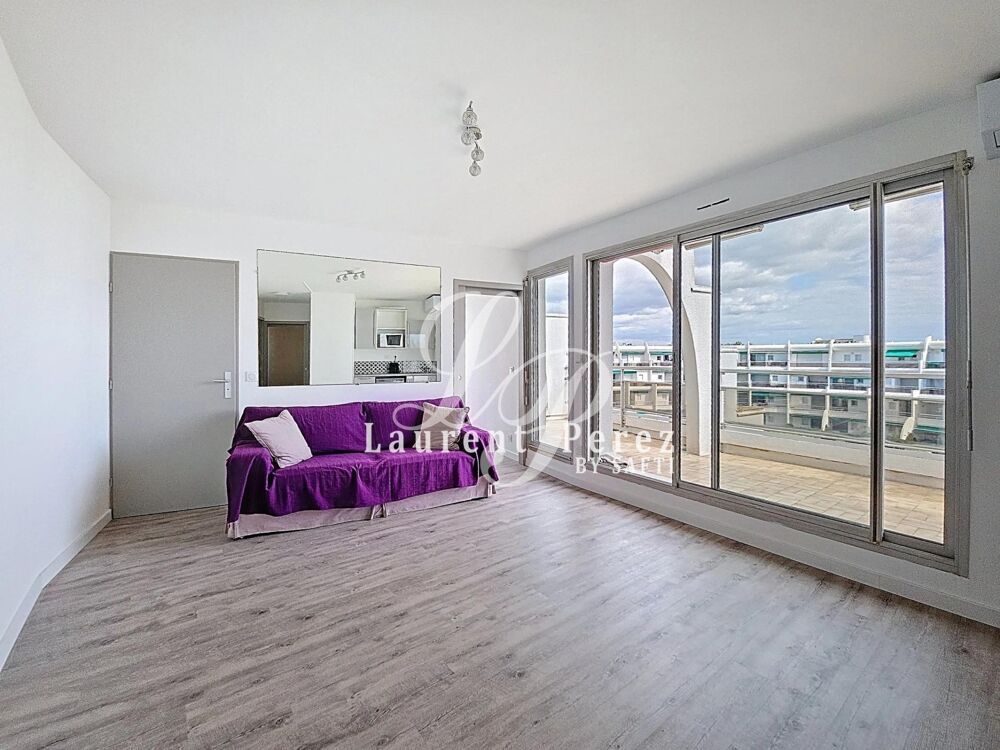 T3 en attique rénové  Terrasse 36 m²  150 m des plages - Secteur Couchant