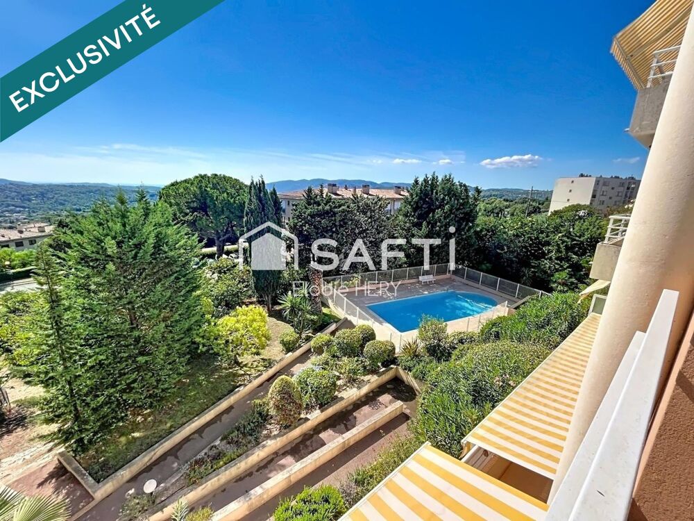 Vente Appartement GRASSE SAINT-JACQUES – T2 50 m² – VUE MER – PISCINE Grasse