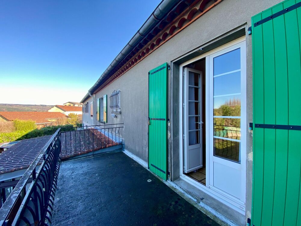 Maison de ville avec garage et jardin
