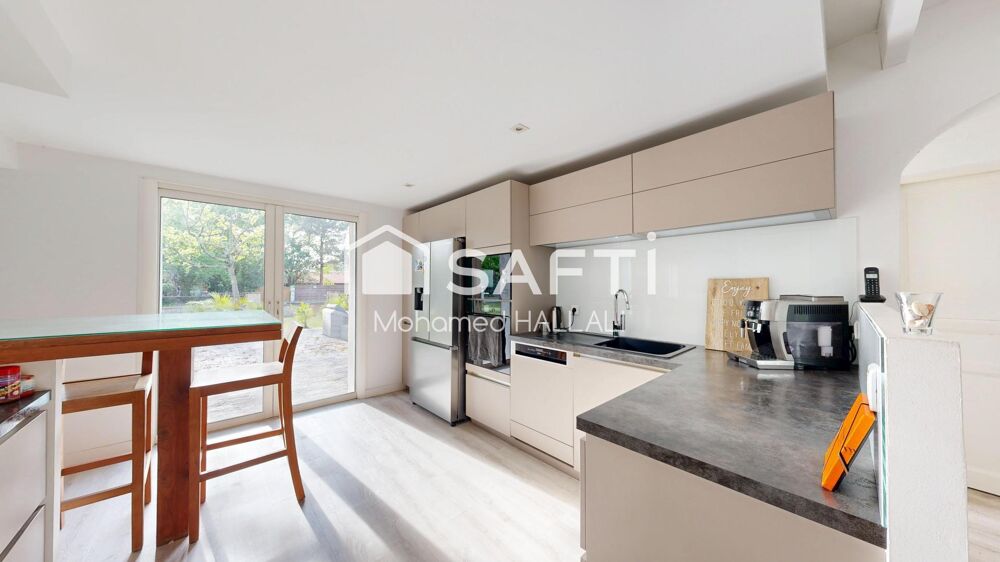 Vente Maison Port - 160 m² hacienda lumineux, grand terrain Sanguinet