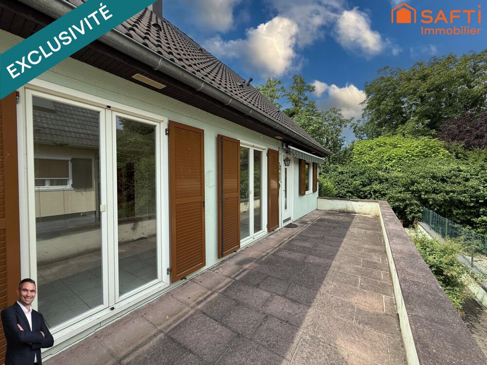 Vente Maison Superbe maison de 124m² habitables disposant de 5 chambres, un sous-sol, le tout est implanté sur 4,33 ares ! Muntzenheim