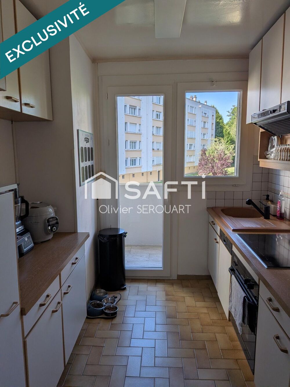 Appartement 76 m² QUARTIER REMICOURT  3 chambres  Balcon  Cave