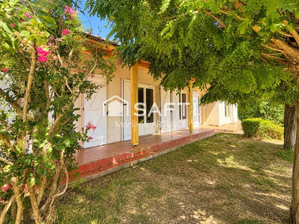 Saint Jean du Falga : Maison de plain-pied 120 m² - 4 chambres - Terrain 806 m²