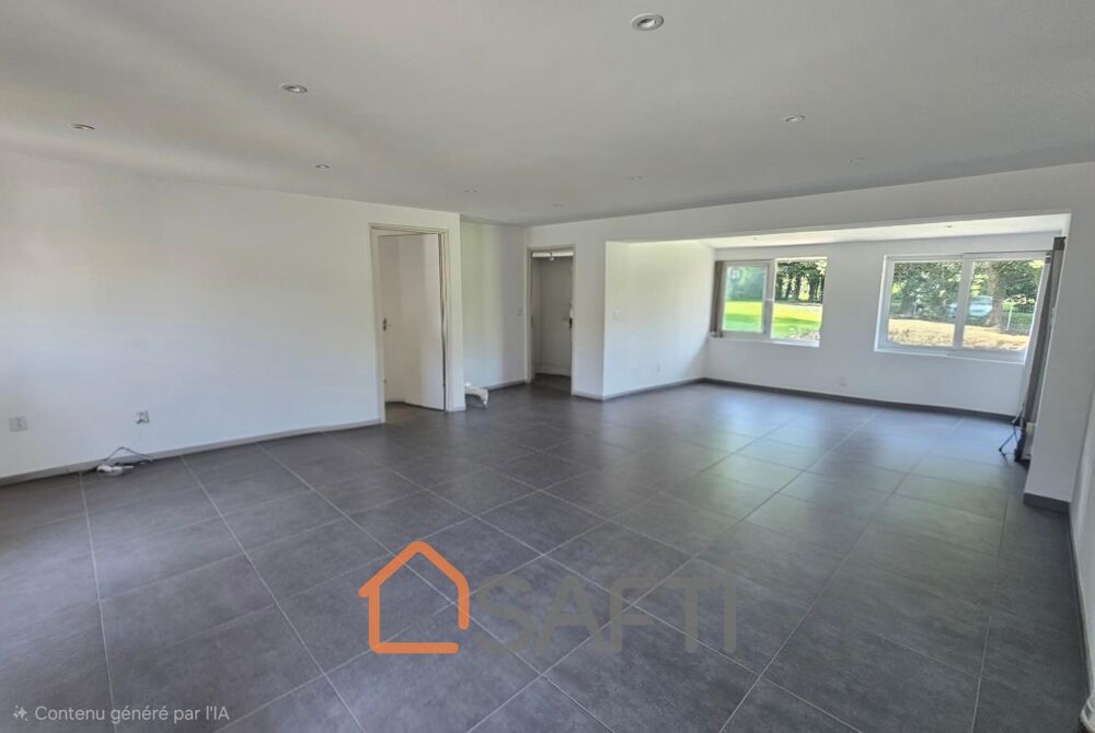 Maison plein pied - Cadre naturel exceptionnel