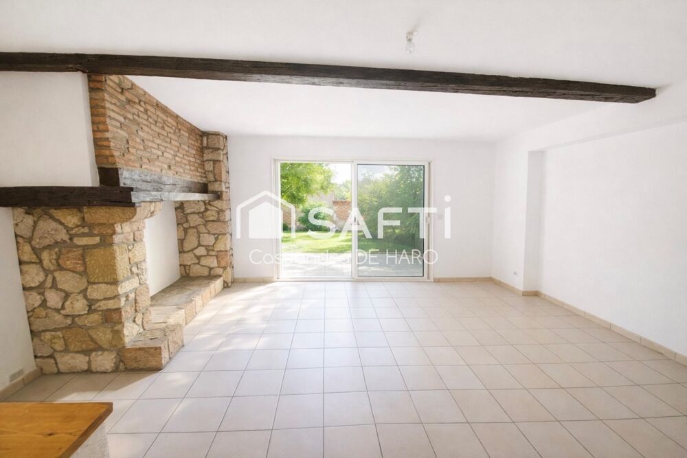 Maison de ville en duplex avec sous-sol aménagé  Centre historique de Muret