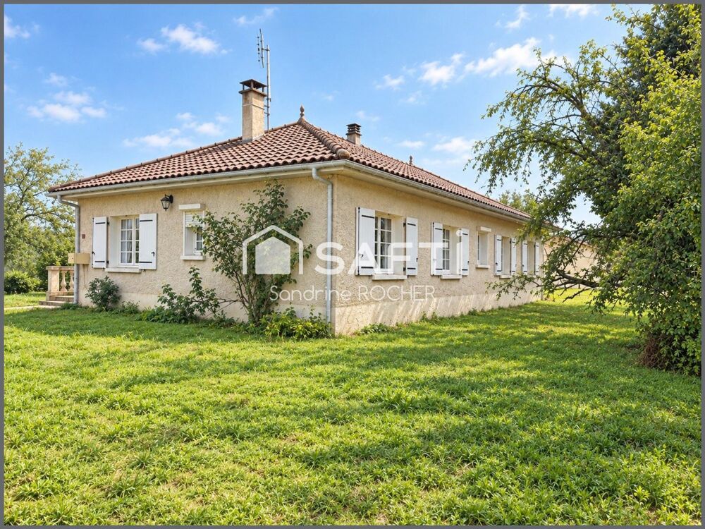 Vente Maison Maison de plain-pied avec terrain arboré et dépendance Mareuil en perigord
