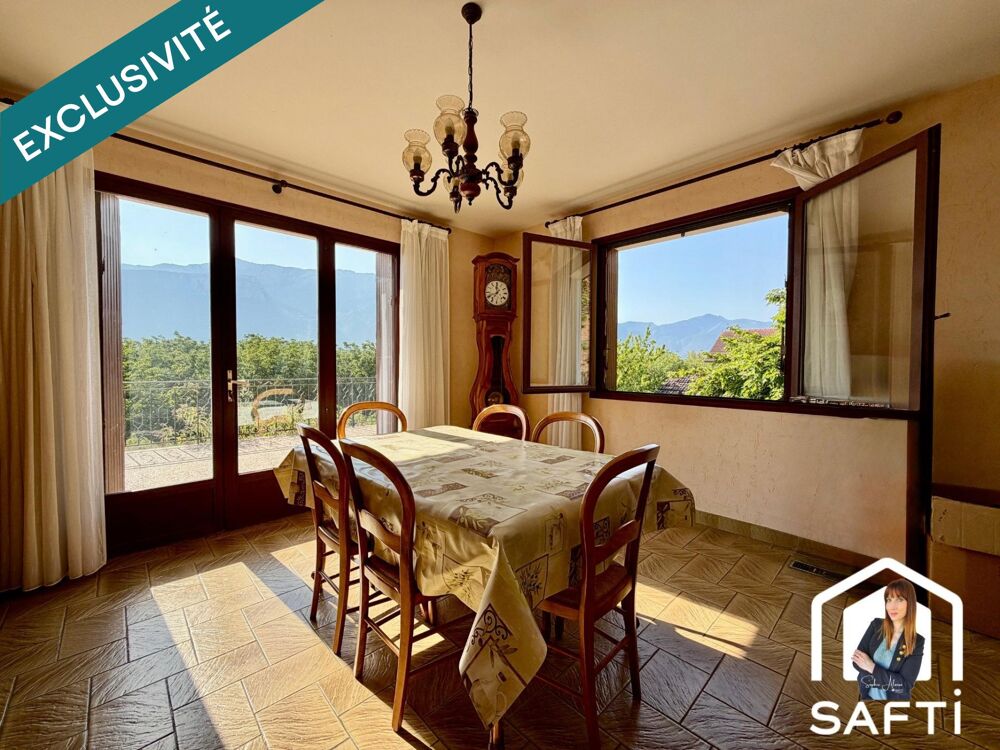 Vente Maison Maison familiale avec piscine, grand sous-sol et terrain arboré avec vue sur le Vercors Polienas