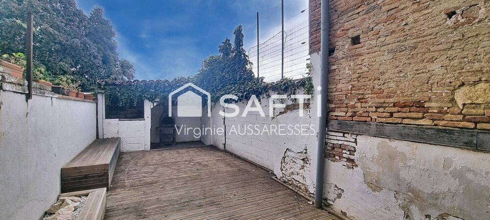 Maison T5 rénovée avec terrasse bois à Beaumont de Lomagne