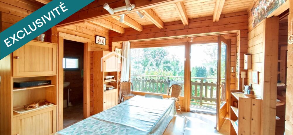 Vente Maison Chalet jurassien plein sud avec vue ouverte Foncine-le-haut