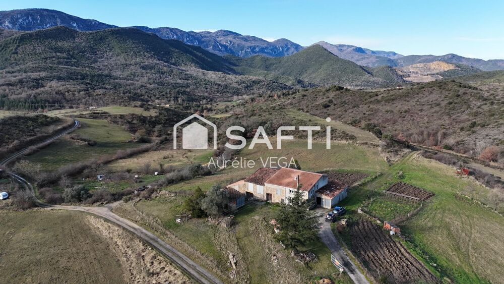 Vente Maison Exploitation agricole 33,9 ha avec maison, bâtiments, matériel et revenu photovoltaïque Quillan