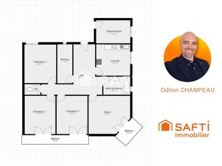  Appartement � vendre 4 pi�ces 117 m�