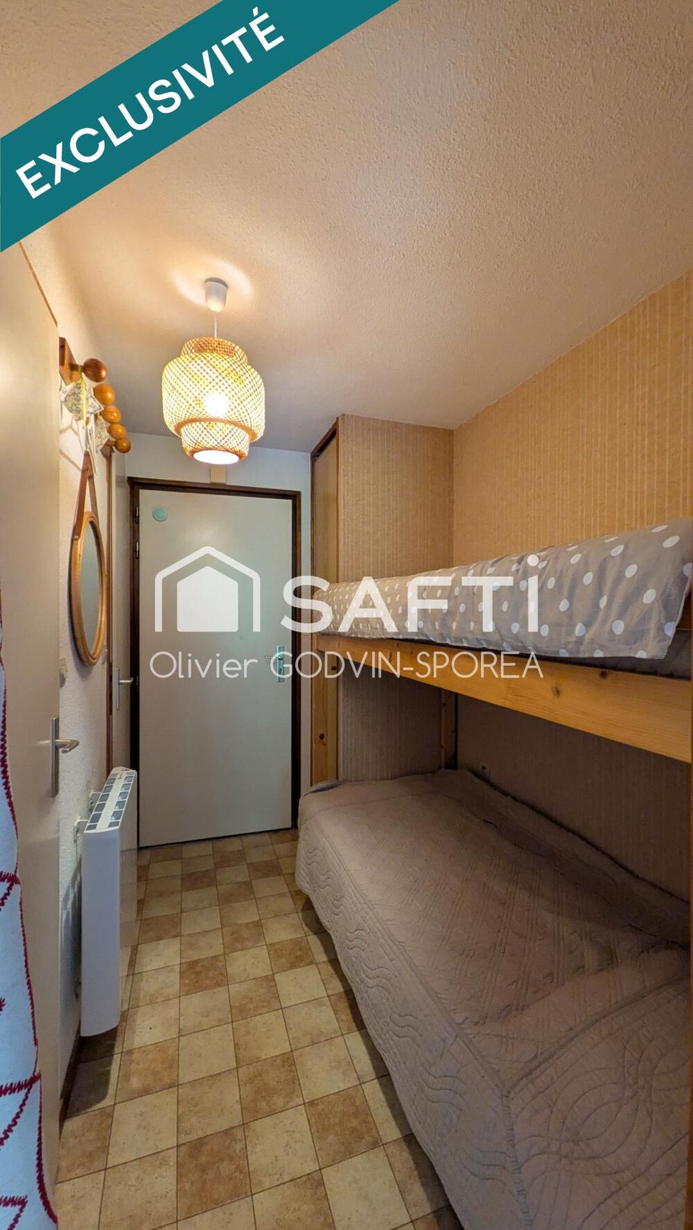 Vente Appartement Appartement 2 Pièces avec balcon exposé plein Sud sans vis à vis avec vue imprenable sur les montagnes Le biot