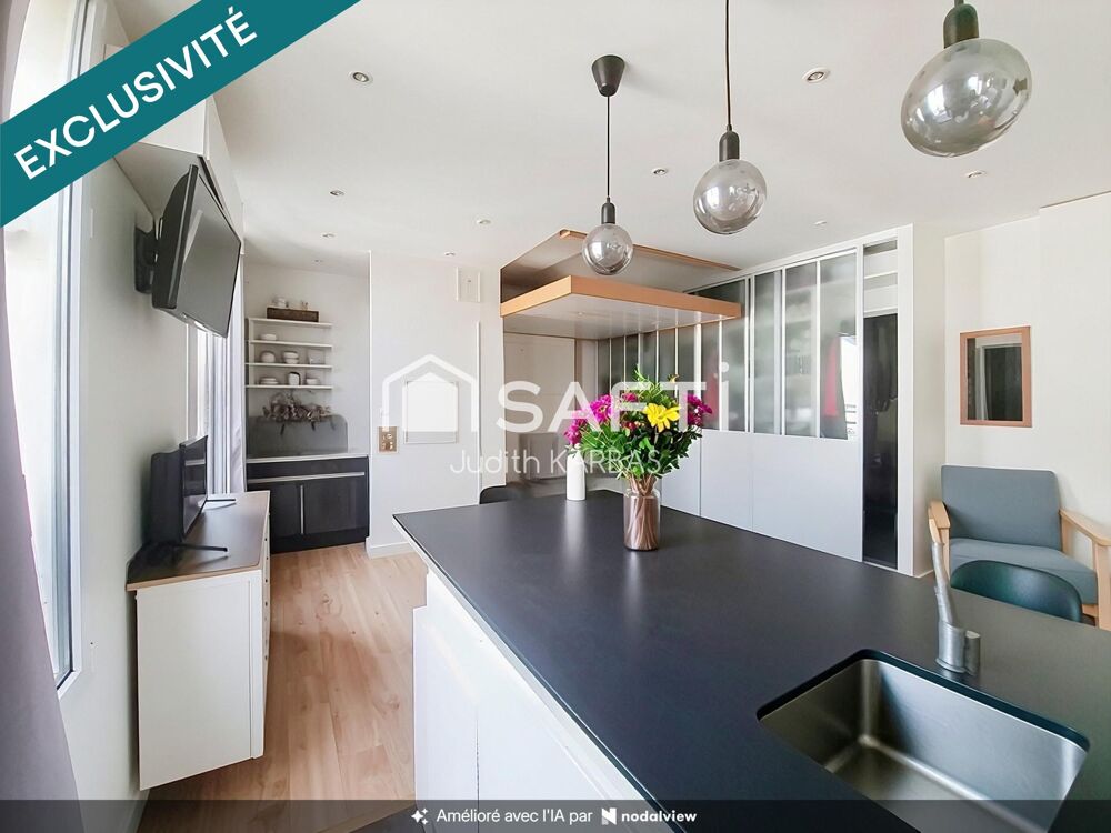 Vente Appartement Grand studio lumineux Paris 19